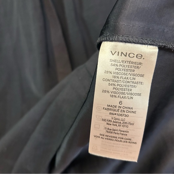 Vince Belted Midi Skirt in Coastal Size 6 - Picture 10 of 10